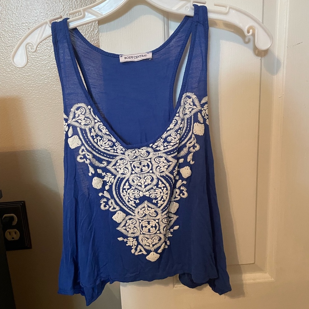 Blue Tank Top